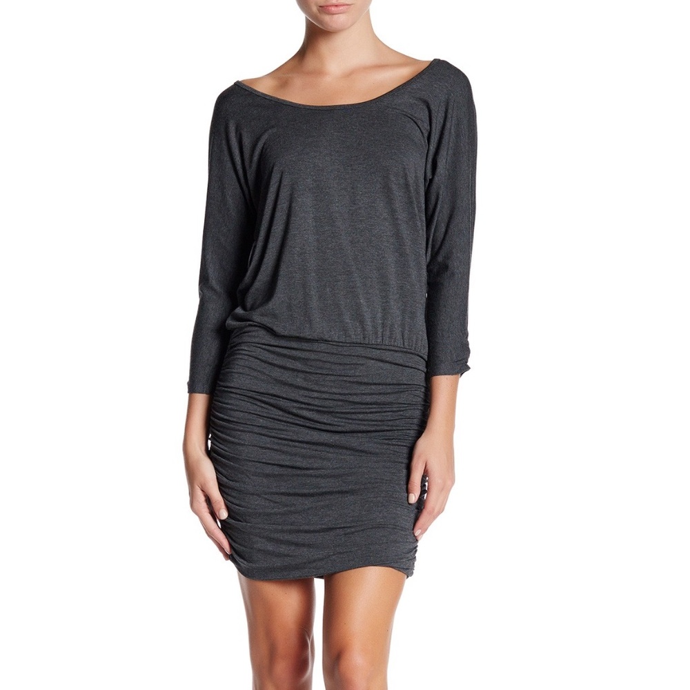 SOFT JOIE ARUSA RUCHED DRESS